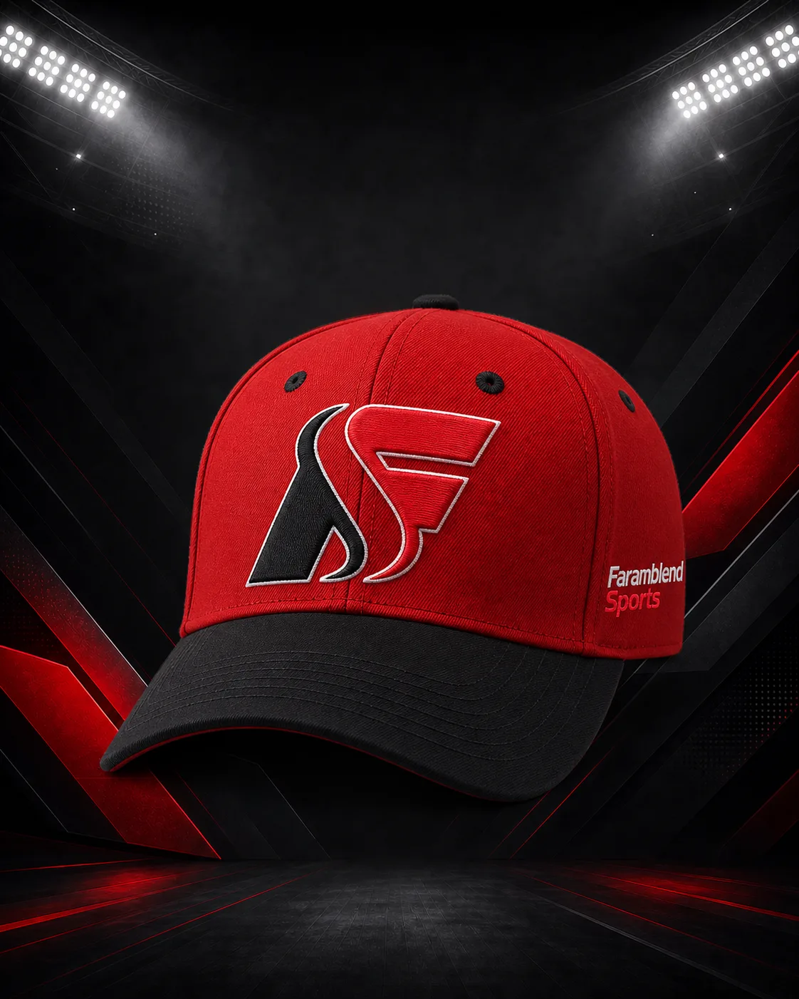 Structured Six-Panel Team Cap — Custom Baseball Caps | Faramblend Sports