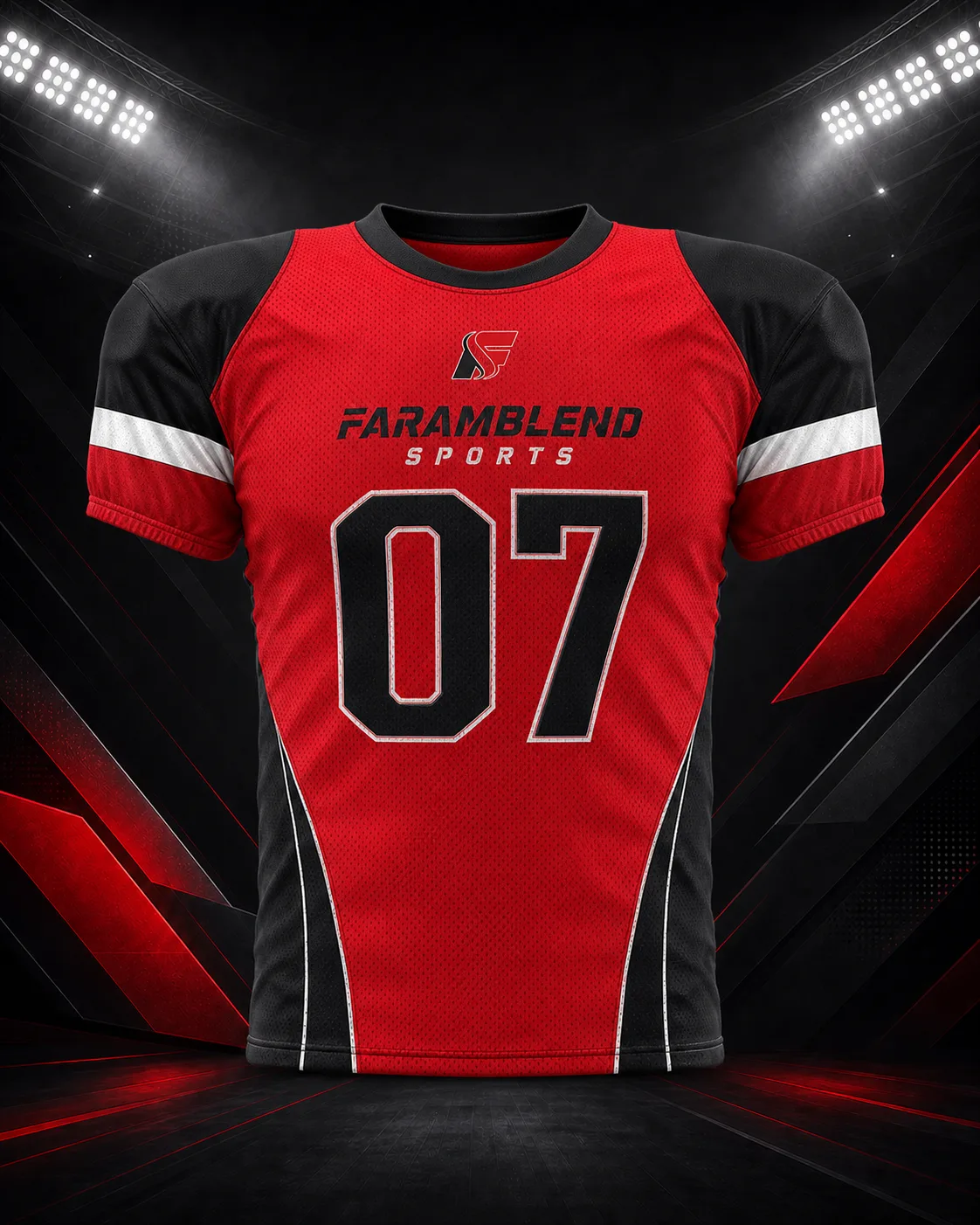 Pullover Mesh Game Jersey — Custom American Football Jerseys | Faramblend Sports