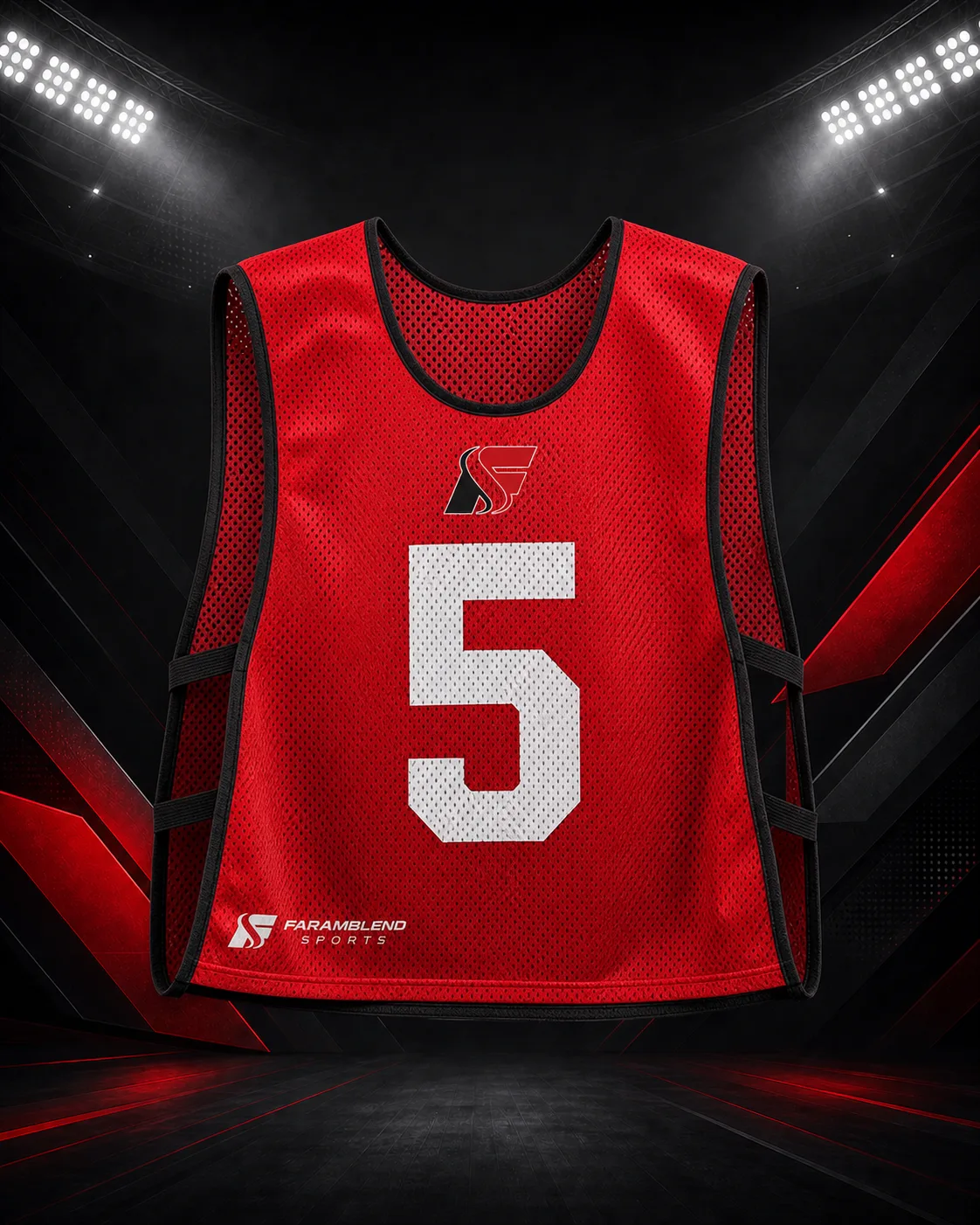 Pinnie-Style Scrimmage Vest — Custom Football Practice Jerseys | Faramblend Sports