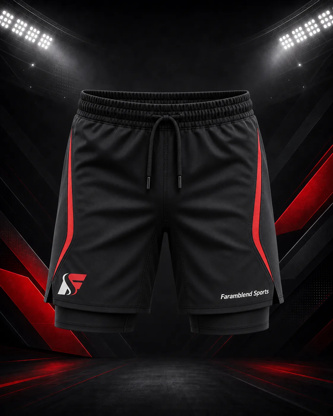 Compression-Lined Wrestling Shorts — Custom Wrestling Shorts | Faramblend Sports