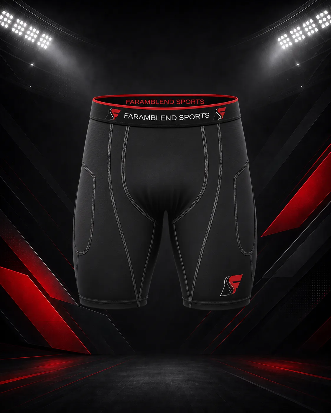 Compression-Only Girdle (No Pads) — Custom Football Girdles | Faramblend Sports