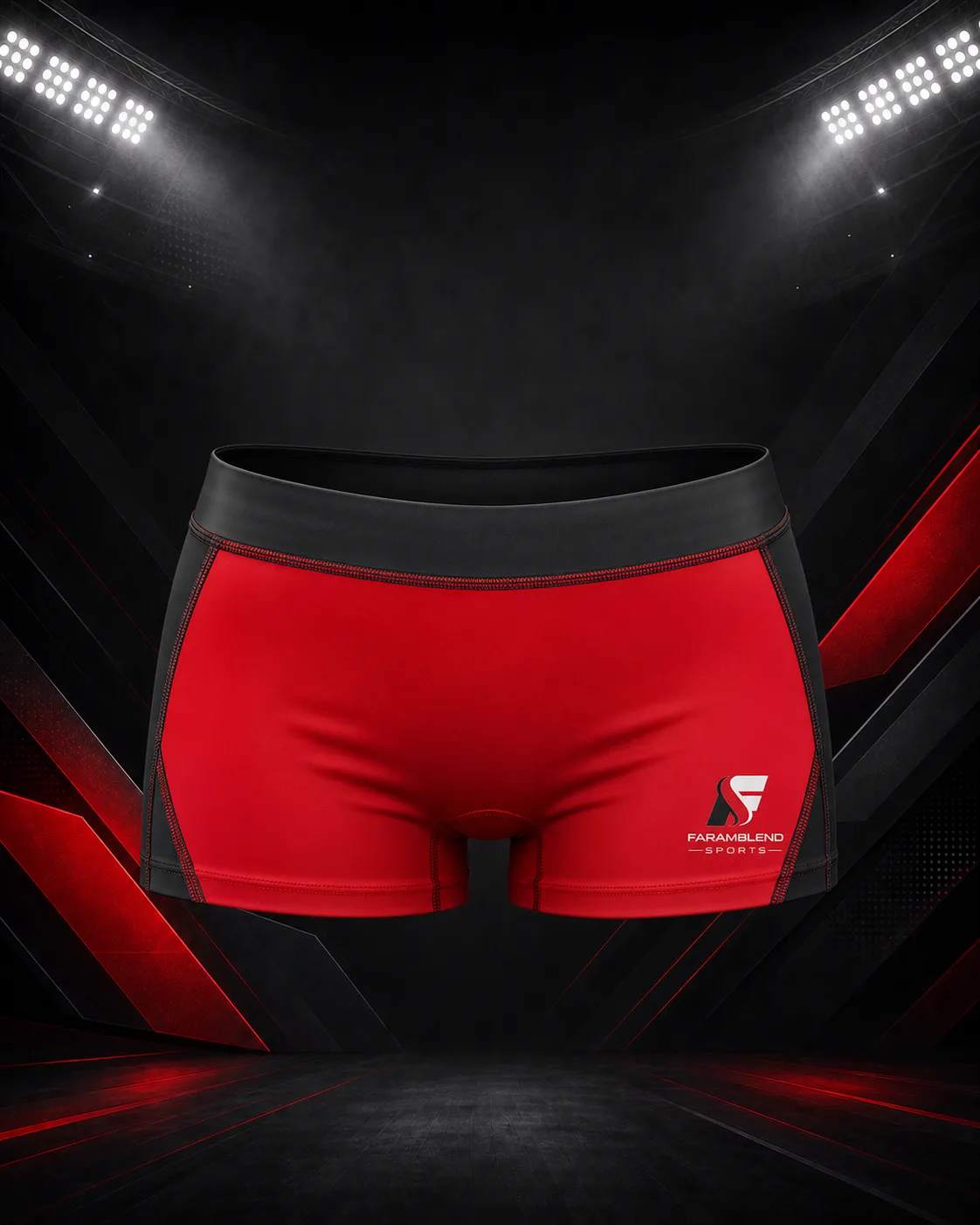 Low-Rise Training Shorts — Custom Gym Shorts & Tights | Faramblend Sports
