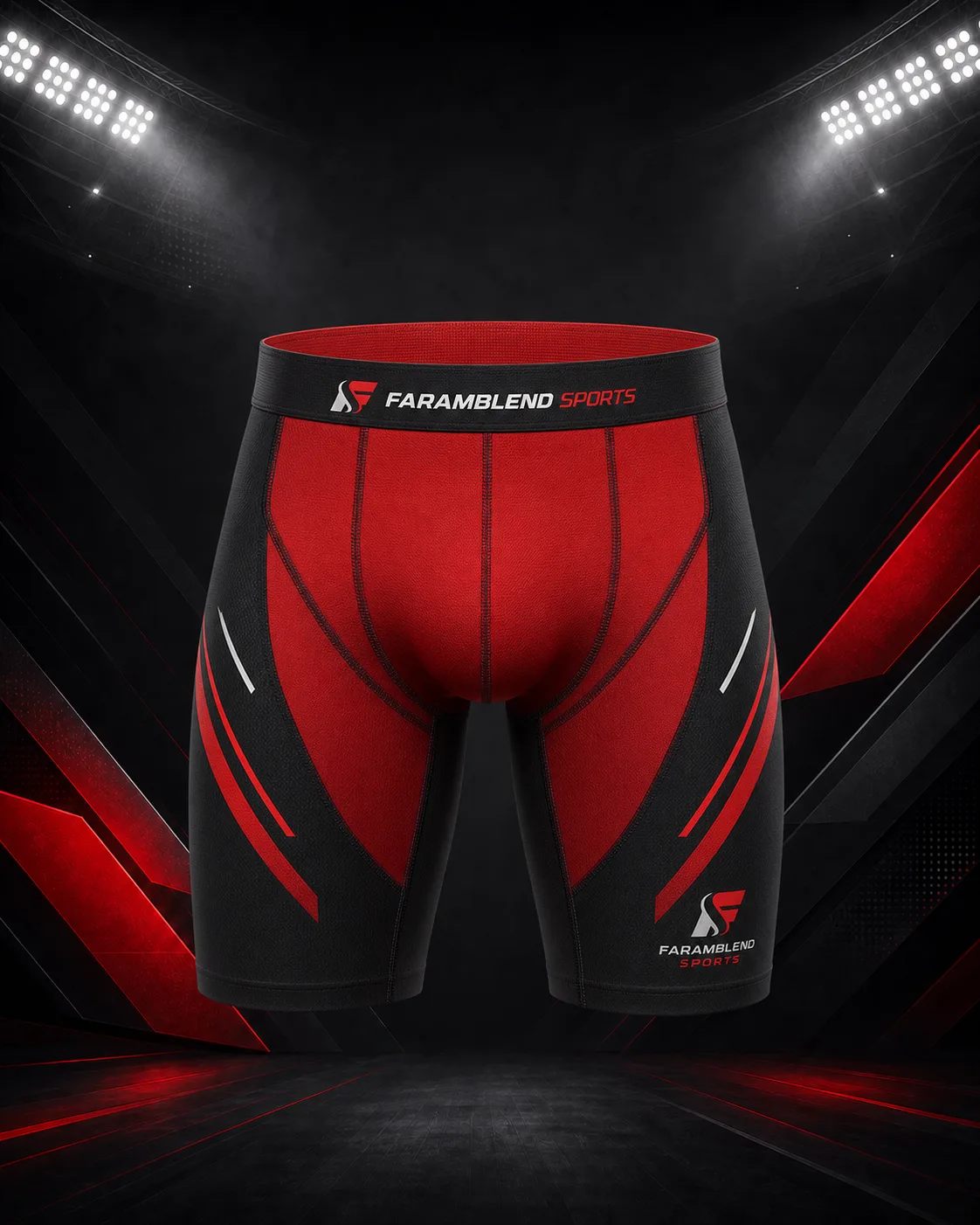 Men's Compression Gym Shorts — Custom Gym Shorts & Tights | Faramblend Sports