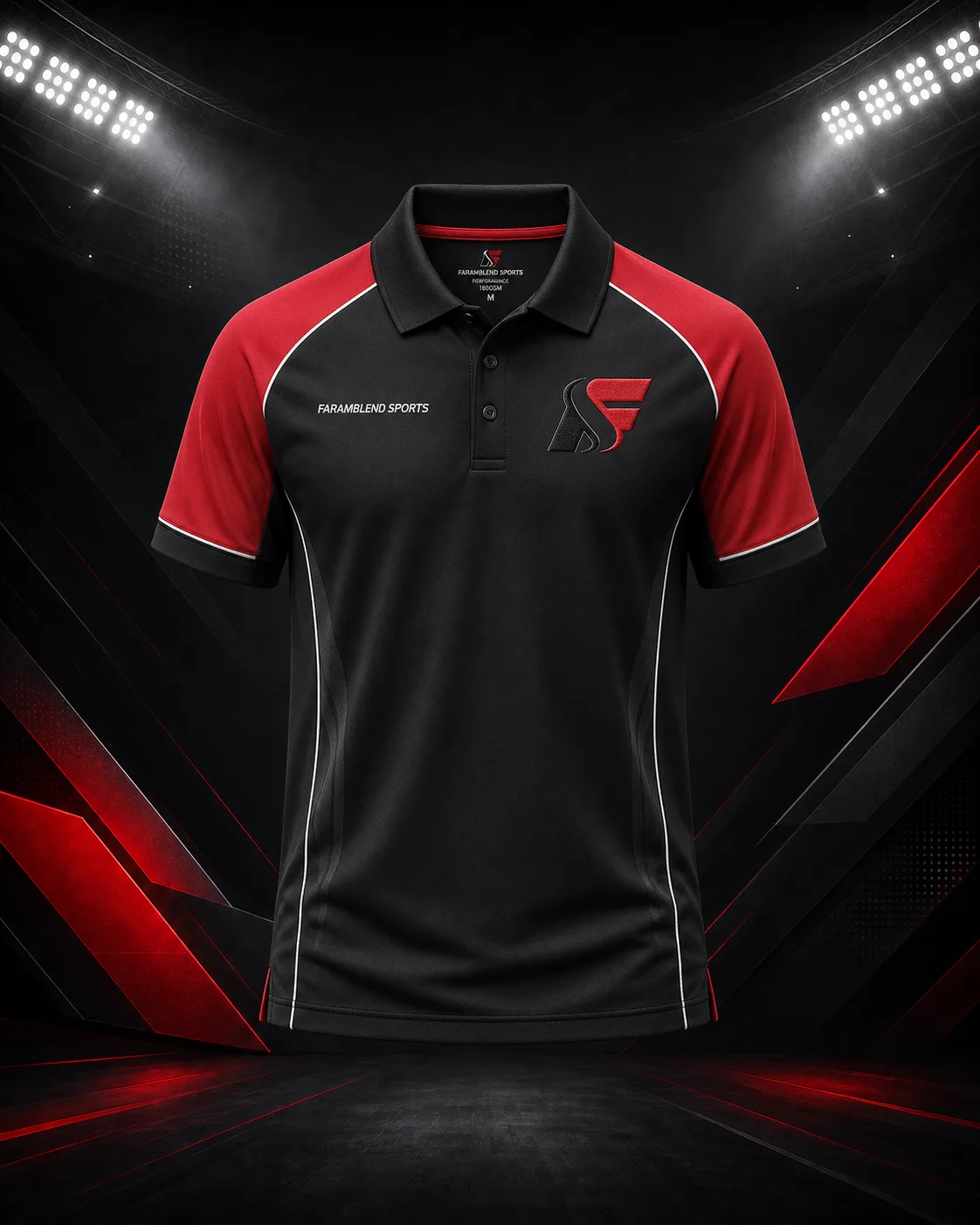 Performance Poly Polo — Custom Polo Shirts | Faramblend Sports