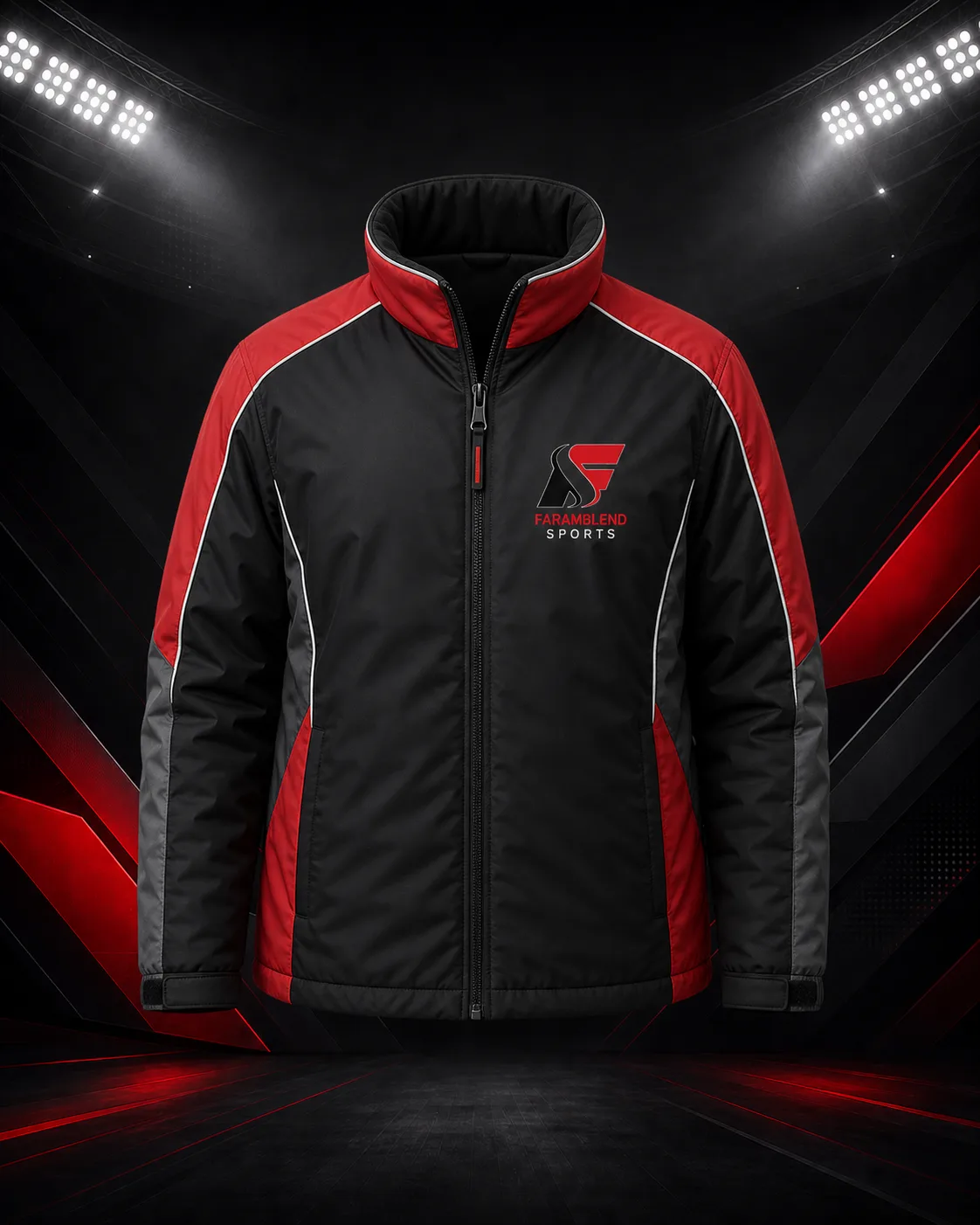Youth Sideline Jacket — Custom Football Jackets & Warm-ups | Faramblend Sports