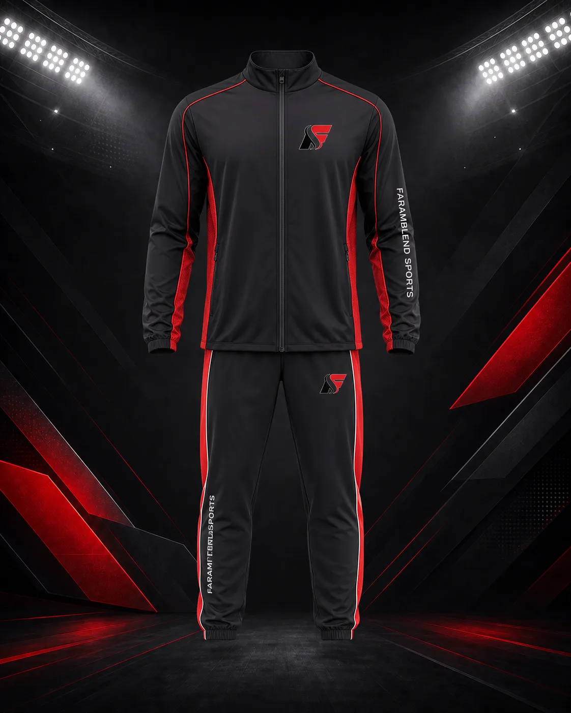 Lightweight Travel Tracksuit — Custom Tracksuits | Faramblend Sports