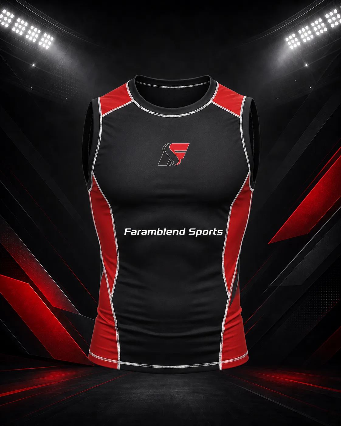 Sleeveless Wrestling Training Top — Custom Wrestling Training Wear | Faramblend Sports