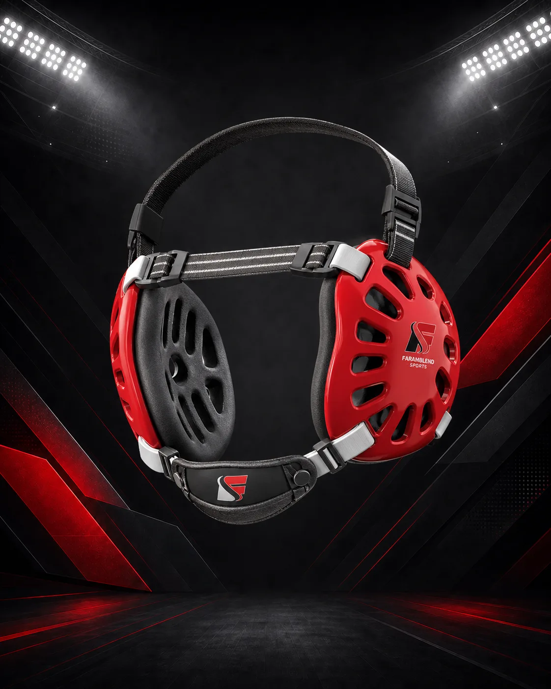 Ventilated Competition Headgear — Custom Wrestling Headgear | Faramblend Sports