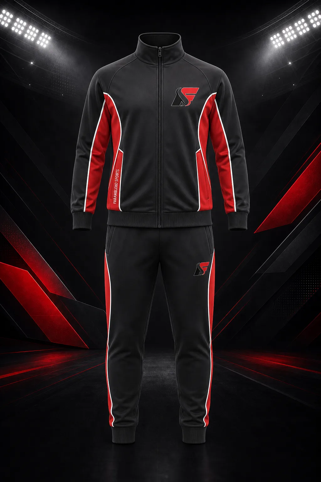 Matching Tournament Tracksuit — Custom Wrestling Tracksuits | Faramblend Sports